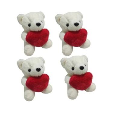 Imagem de Urso De Pelúcia Kawaii Em Forma De Coração 20cm, Presente De Dia Dos N