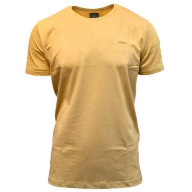 Imagem de Camiseta Masculina Básica Comfy Slim Colcci, Bege bear, XGG
