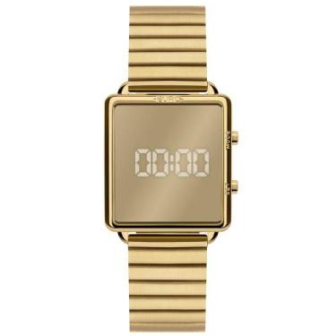 Imagem de Relógio Euro Feminino Fashion Fit Reflexos Dourado - EUMD26AAF/4D
