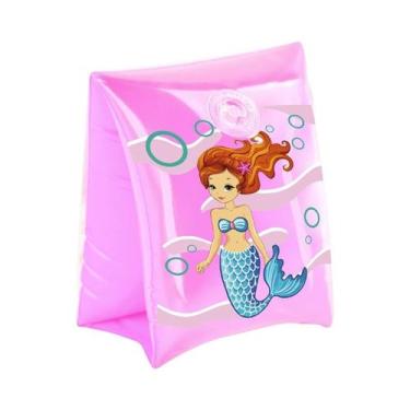 Imagem de Boia de Braço Par Estampado Fundo do Mar Piscina 13x16cm - Art Summer,