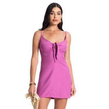 Imagem de Vestido Feminino Alcinha De Alcinha Com Laço - Select, Lilás, G