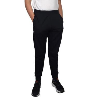 Imagem de Calça Moletom Fila Basic II Infantil, 10, Preto