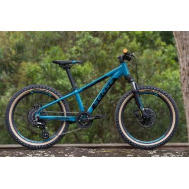 Imagem de Bicicleta Sense Grom 2023 aro único 20, Azul com preto