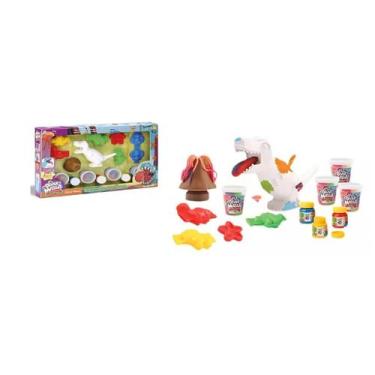 Imagem de Diver Massa Dinossauro Brinquedo Dino Massinha - Divertoys