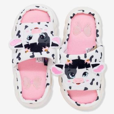 Imagem de Pantufa Chinelo Nuvem Vaquinha Zona Criativa