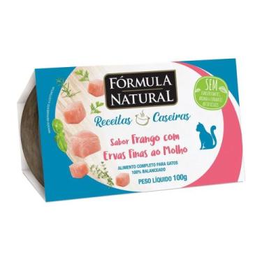 Imagem de Ração Úmida Formula Natural Receitas Caseiras Gatos Adultos Frango com