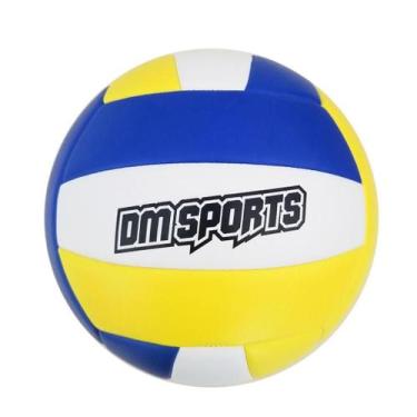 Imagem de Bola de Vôley Quadra Vôlei de Praia N5 21cm Voleibol Treino - DM Toys,