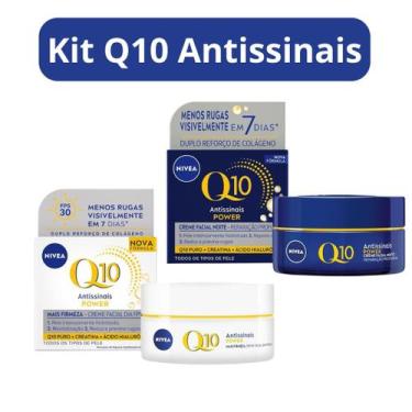Imagem de Kit Q10 Antissinais Noite e Dia FPS 30 - NIVEA