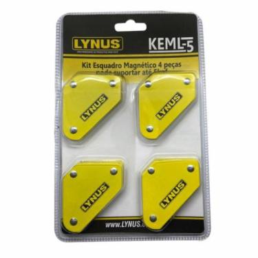 Imagem de Kit Esquadro Magnético 5kg KEML-5 Lynus 15425.9