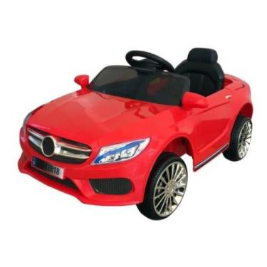 Imagem de Mini Carro Elétrico Infantil Mercedes Branco Controle Remoto - Importw