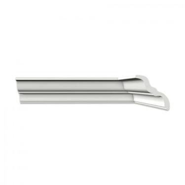 Imagem de Roda Teto Perfil de Poliestireno Mt Branco Homestar 6 m - Branco