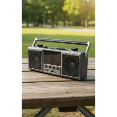 Imagem de Rádio Portátil AM/FM/MP3 c/ USB e SD - Bivolt - Congratulations Store