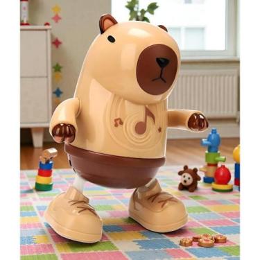 Imagem de Brinquedo Capivara Dançante Interativa Divertida Com Luzes E Músicas T