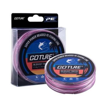 Imagem de Linha De Pesca Trançada Super Forte Goture 8-30LB 48 Fios Multifilamen