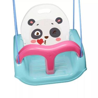 Imagem de Meu Balancinho Cadeira de Balanço Infantil Até 30kg +2 Anos com Cinto 
