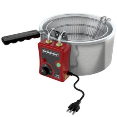 Imagem de Tacho Fritador Eletrico Inox Tfre-05 05L 220V - Metalcubas, 220V