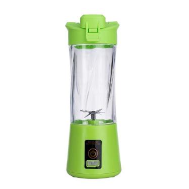 Imagem de Liquidificador Portátil USB Aquilae Mini Mixer Juice 380ML Verde com Bateria Recarregável Bivolt
