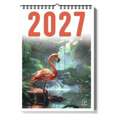 Imagem de Calendário de parede 2027 - Ilustrado - PAULINAS