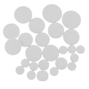 Imagem de SDENSHI 1 conjunto de almofadas de couro de substituição para fagote de instrumentos de sopro de madeira DIY