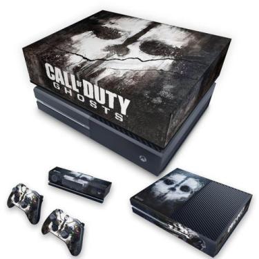 Imagem de Capa Anti Poeira E Skin Compatível Xbox One Fat - Call Of Duty Ghosts