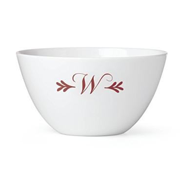 Imagem de Lenox Tigela multiuso com escrita Merlot W, letra W