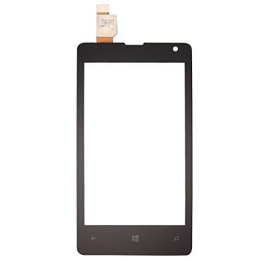 Imagem de Peças de reposição para reparo do painel sensível ao toque para Microsoft Lumia 435 (preto) (cor: preto)