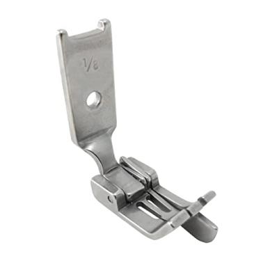 Imagem de Calcador Pespontadeira 2 Agulhas Guia Direito Sem Parede 1/8