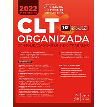 Imagem de CLT Organizada - Consolidação das Leis do Trabalho