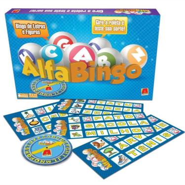 Imagem de Alfabingo - Bingo De Letras E Figuras - Algazarra