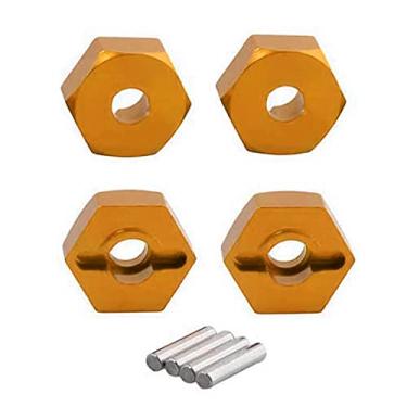 Imagem de 4* Wheel Hex Hubs +4* Axle Pins for Traxxas E-Revo Slash 4WD VXL 1/16 Vehicle