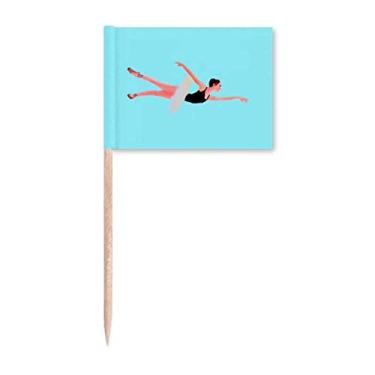 Imagem de Balé, Ação de Talentos, Display Performance, Palito de Dente, Bandeiras, Marcadores, Decoração de Festa