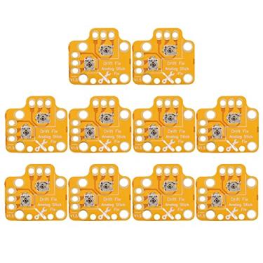 Imagem de 10pcs Controller 3D Thumb Stick Drift Fix Mod, Universal Gamepad Joystick Drift Repair Board Para PS4, PS5, XBOX ONE, XBOX S, X Controller, Ouro