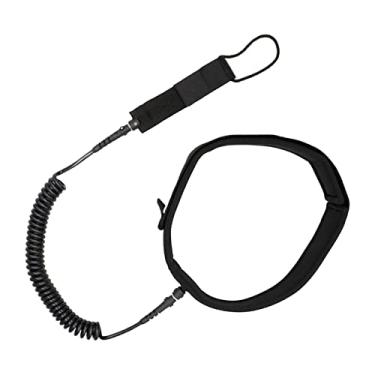 Imagem de Vaveren de prancha de surf de surf Prancha de cintura Corda enrolada Correia de surf para esportes aquáticos Paddleboard Shortboard Longboard, 12 pés