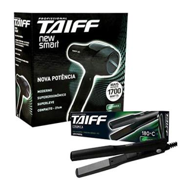 Imagem de KIT TAIFF SECADOR PROFISSIONAL NEW SMART 1700W - 220V + PRANCHA ALISADORA CERAMICA 180ºC - BIVOLT