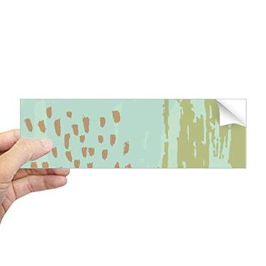 Imagem de DIYthinker Adesivo retangular com estampa de plantas abstratas Matcha para janela de notebook