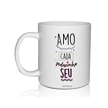 Imagem de Caneca Personalizada Acrílico Pedacinho - Para Dia dos Namorados