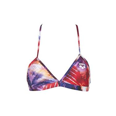 Imagem de Arena Palm Tie Back Top - Women's - mirtilla/Multicolor, 24