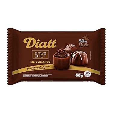Imagem de Barra de Chocolate Diet Meio Amargo 500g - Diatt