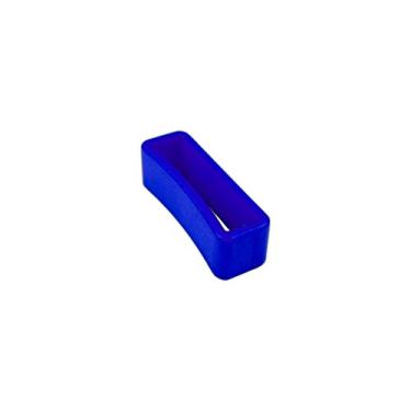 Imagem de PARACORD PLANET Pulseira de substituição para pulseira de relógio quadrada de 1,5 cm – disponível em pacotes de 5, 10 e 20 (azul, pacote com 5)