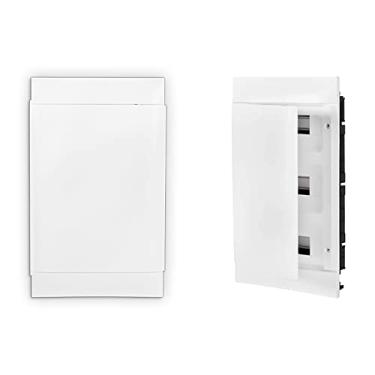 Imagem de QUADRO DISTRIBUICAO PLASTICO - PROTECTBOX 36 DIN EMBUTIR BRANCO - CEMAR - 135003