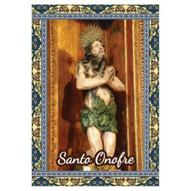 Imagem de Santinhos Santo Onofre (Oração no Verso) - 7x10 cm 500