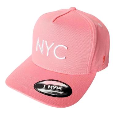 Imagem de Boné Hype Nyc Aba Curva Bordado Ajustável Strapback-Unissex