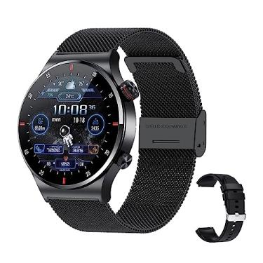 Imagem de Jethrora QW33 1,28 polegadas Smartwatch IP67 Relógio esportivo à prova d'água BT5.1 Relógio inteligente Rastreador de fitness Relógio multifuncional Compatível com Android5.0/iOS10.0