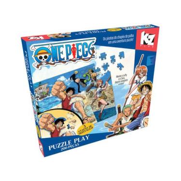 Imagem de Quebra-Cabeça 200 Peças Animes One Piece - Puzzle Play Elka