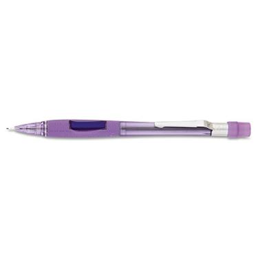 Imagem de Pentel Lapiseira PD347TV Quicker Clicker, 0,7 mm, barril violeta transparente