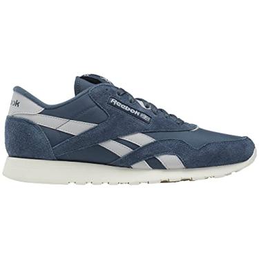 Imagem de Reebok Men's Classic Nylon Sneaker, Hoops Blue/Steely Fog/Vintage Chalk, 3.5