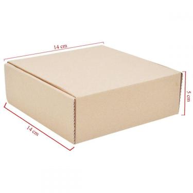 Imagem de Caixa Básica De Papelão 10 Unidades Embalagens 14cm x 14cm x 5cm