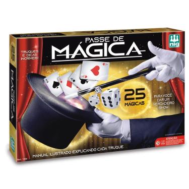 Imagem de Jogo Passe de Mágica com 25 Mágicas 1300 - Nig