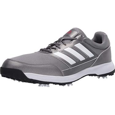 Imagem de Tênis de golfe masculino Adidas Tech Response 2.0, Grey Three/Silver Metallic/Grey Six, 10