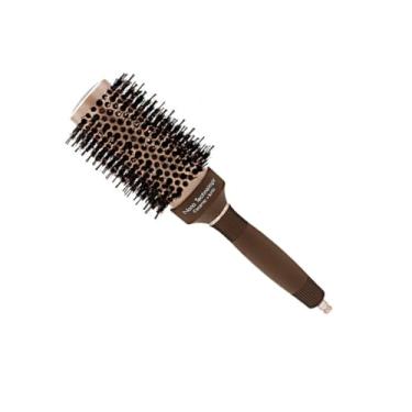 Imagem de WOFASHPURET 1 Unidade escova alisadora de cabelo pente para cabelos cacheados cachos cabelos ondulados escova de cabelo secador pentes de rolo para mulheres pente rolo secador de cabelo Passo
